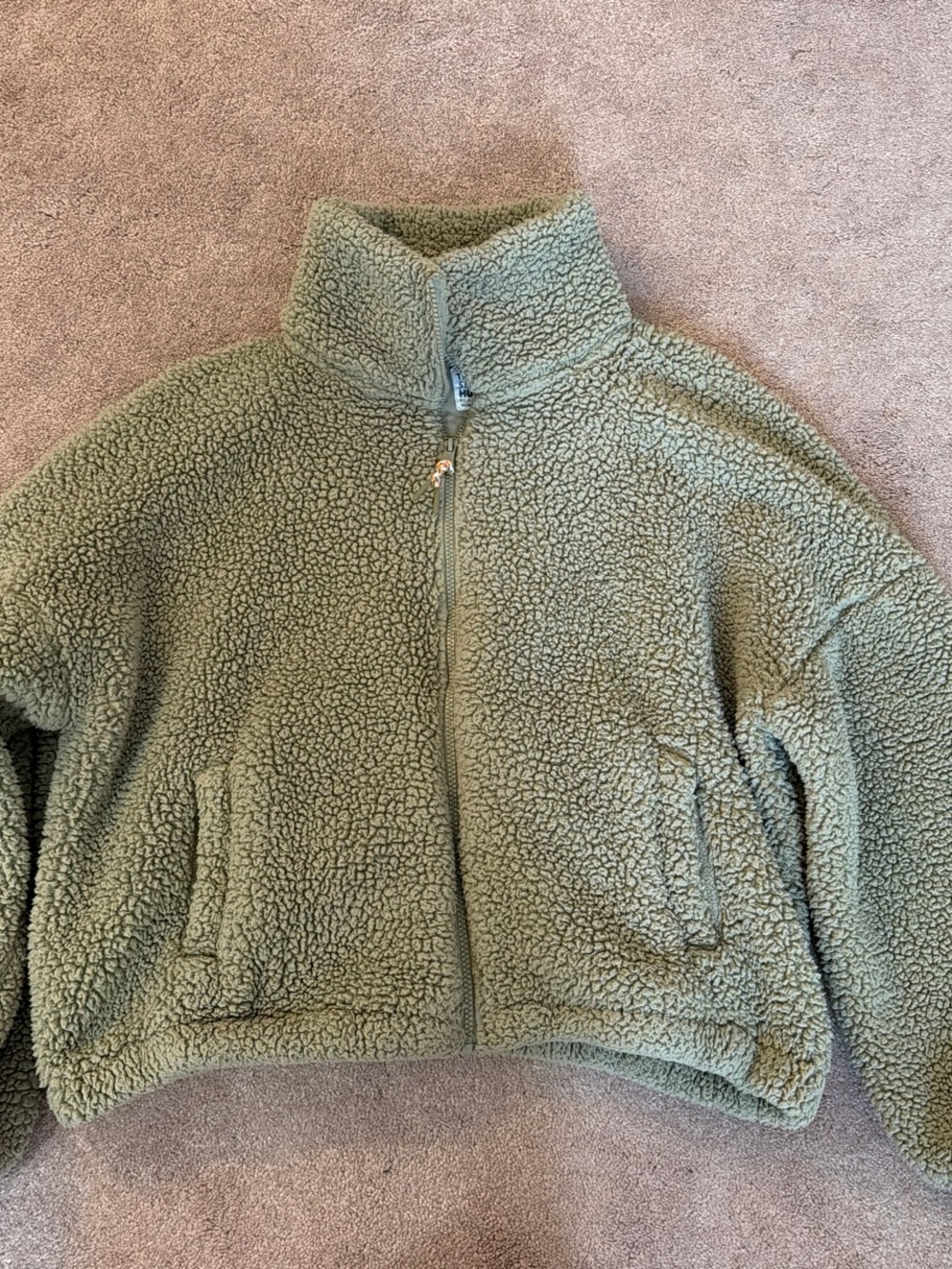 American Eagle Sherpa Zip Up